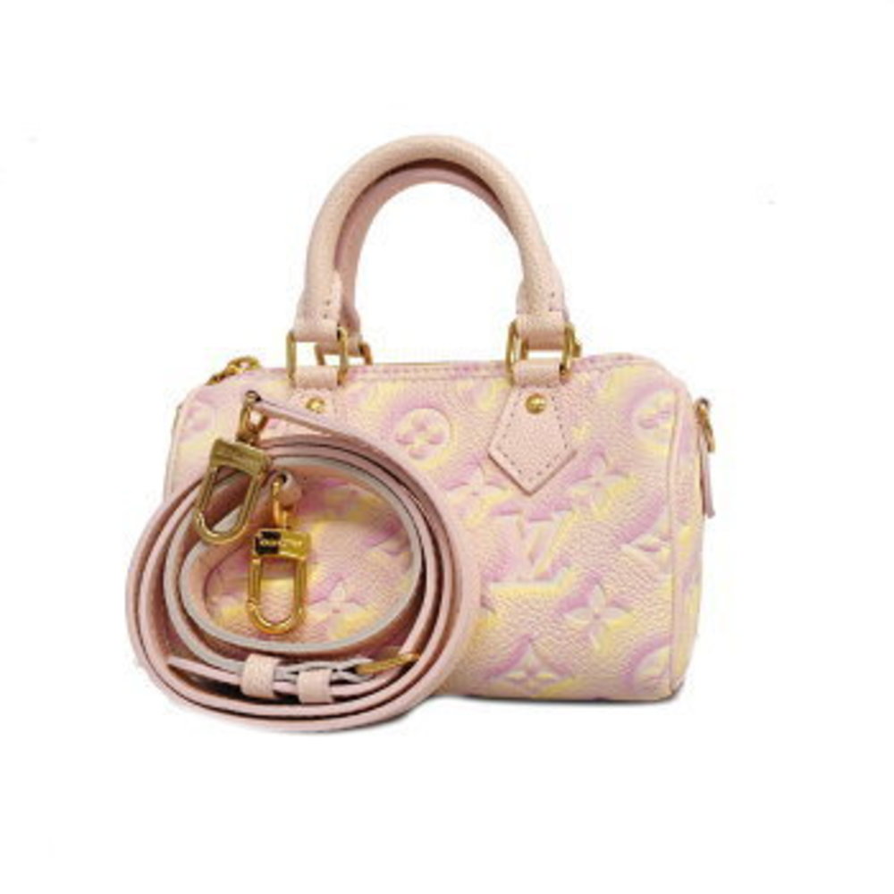 Louis Vuitton Monogram Implant Summer Stardust Nano Speedy Shoulder Bag